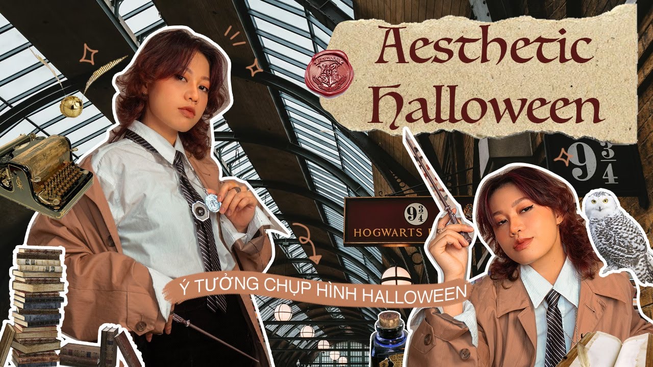 Ý TƯỞNG CHỤP HÌNH HALLOWEEN HỆ AESTHETIC ĐỘC LẠ - CHỤP ẢNH PHONG CÁCH AESTHETIC CÙNG QUINN PHAM